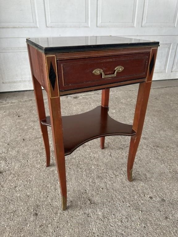 Antique Neoclassical Side Table #2 - SEE NOTE!