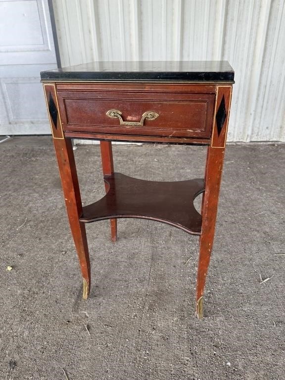 Antique Neoclassical Side Table #1 - SEE NOTE!