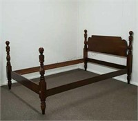 1977 Oxford Mahogany 4 Post Full Size Bed