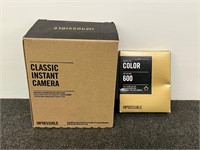 Polaroid Classic Instant Camera And Color Film