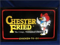 Chester Fried Chicken Light Up SIgn