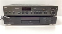 Apex DVD player and NAD stereo receiver, works