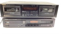 Onkyo cassette and CD Players, works per