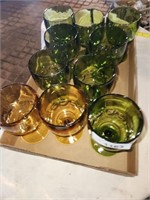 10 Various 6" Goblets