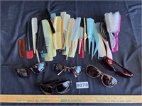 Vintage Combs & Brushes, Sunglasses