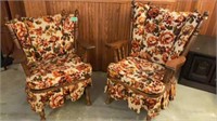 Retro rocker, and side chair