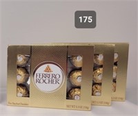 BB 5/21/24 Hazelnut Choc FERRERO ROCHER 150g x3