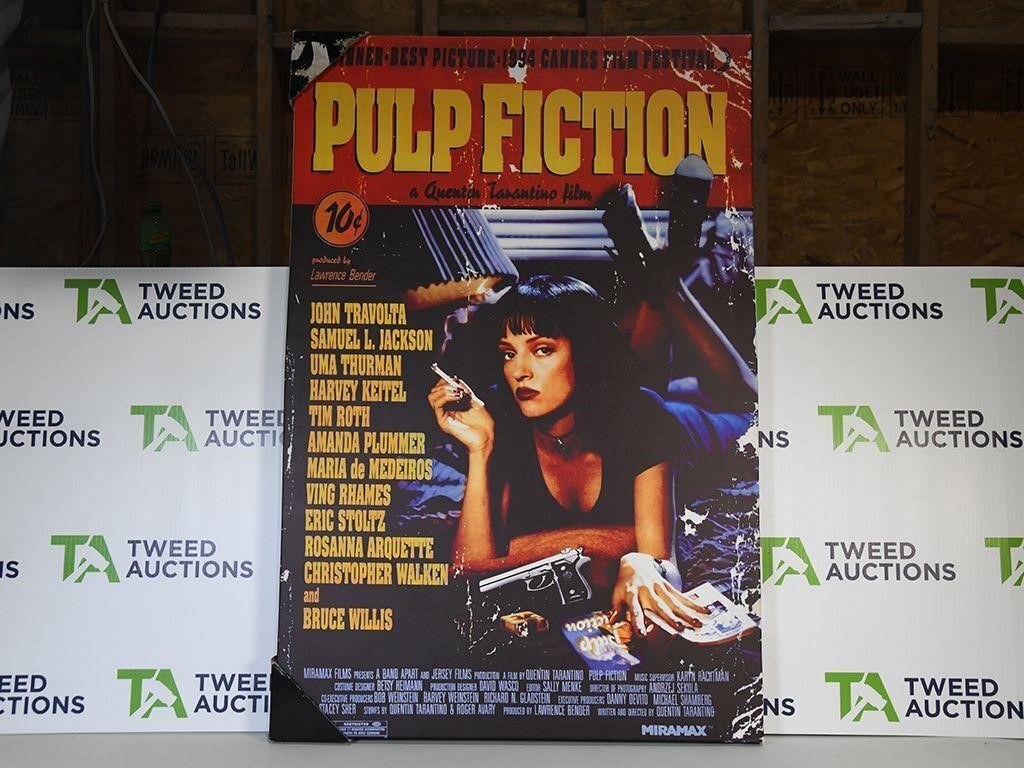 Pulp Fiction Canvas Movie Poster