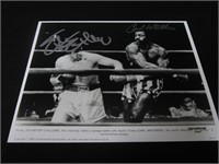 SYLVESTER STALLONE CARL WEATHERS SIGNED 8X10