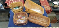 4 Longaberger Baskets