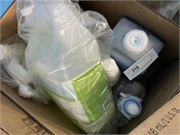 5 Boxes Cleaners, Hand Soap, Disinfectant Wipes,