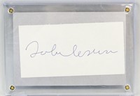 John Lennon 1940-1980 American Autograph Card