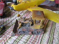 PLASTIC AIRPLANE, DOZER AND OTHER CARS