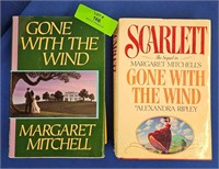 Lot of 2 Gone with The Wind Hardcover Books