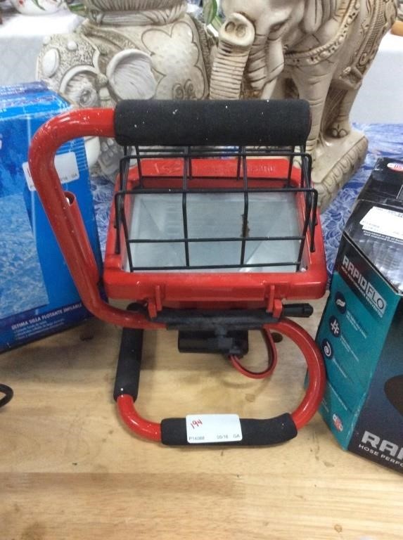 Commercial electric work light
