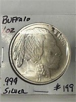 1 oz. .999 SIlver Round "Buffalo"