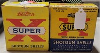 2X BID - 2 BOXES OF WESTERN SUPER X SHOTGUN SHELLS