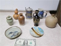 Nice Pottery & Vase Lot - Stoneware & More -