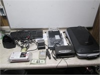 Computer & Electronics Lot - Dell, Epson &