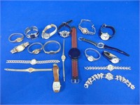 Large Lot Of Watches Including Disney Winnie The