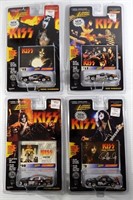 (4) VINTAGE KISS POP CULTURE CARS