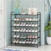 Metal Shoe Storage Organizer 6 Tier