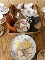 Plate and cup stands - pretty plates