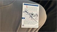 Jack Kemp 1992 pro line autograph card