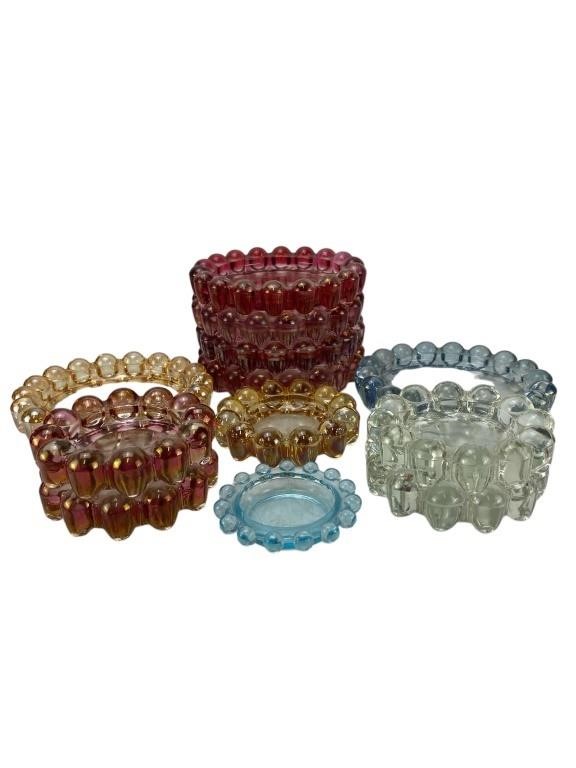 MCM Large Boopie Bubble Glass Ashtrays