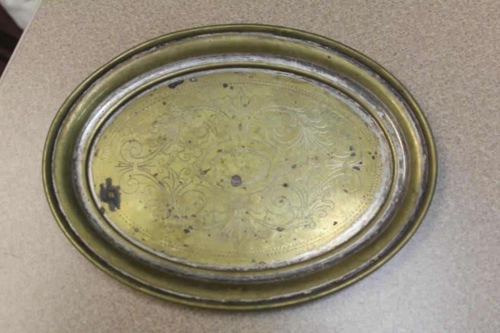 Etched Brass Tray