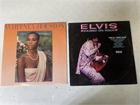 Whitney Houston & Elvis Albums
