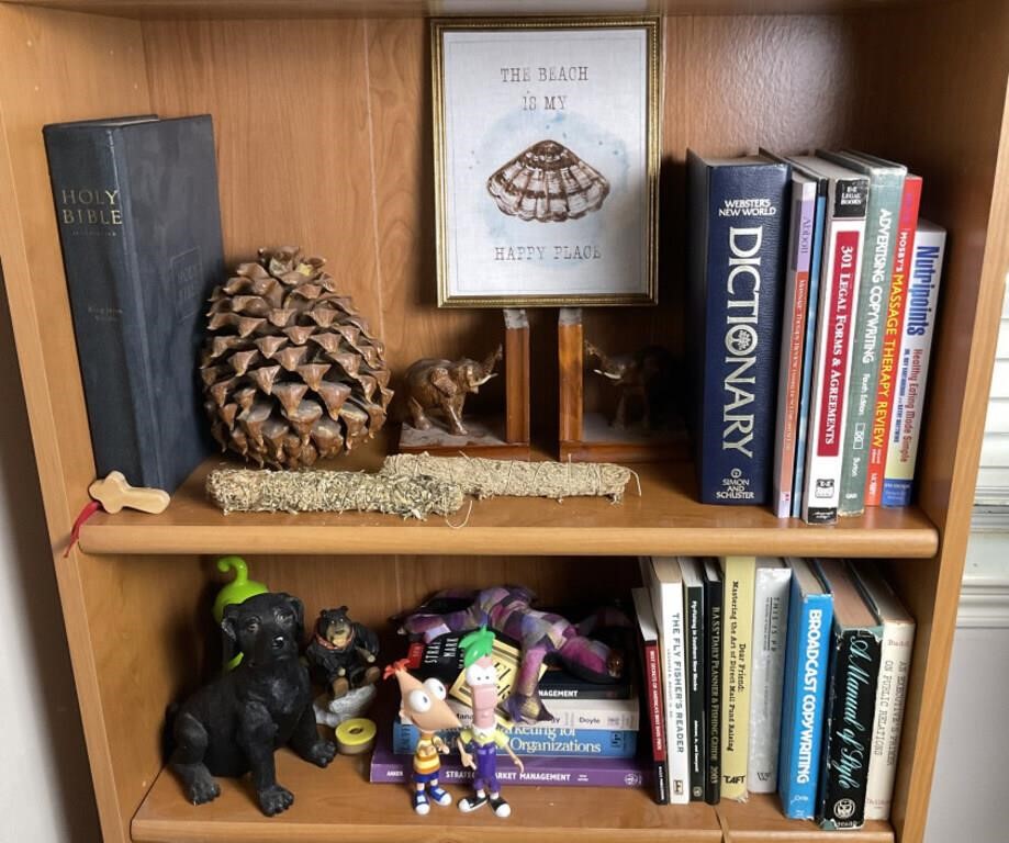 Assorted Decor, Books and More