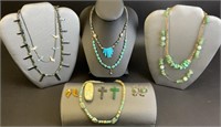 Natural Stone and Turquoise Jewelry