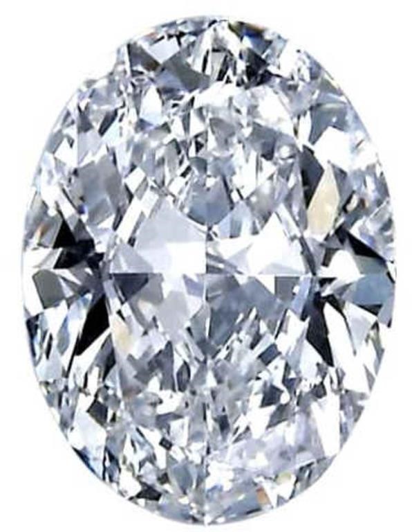 Oval Cut 3.66 Carat VS2 Lab Diamond