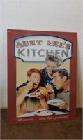 Metal Aunt Bees Kitchen Sign