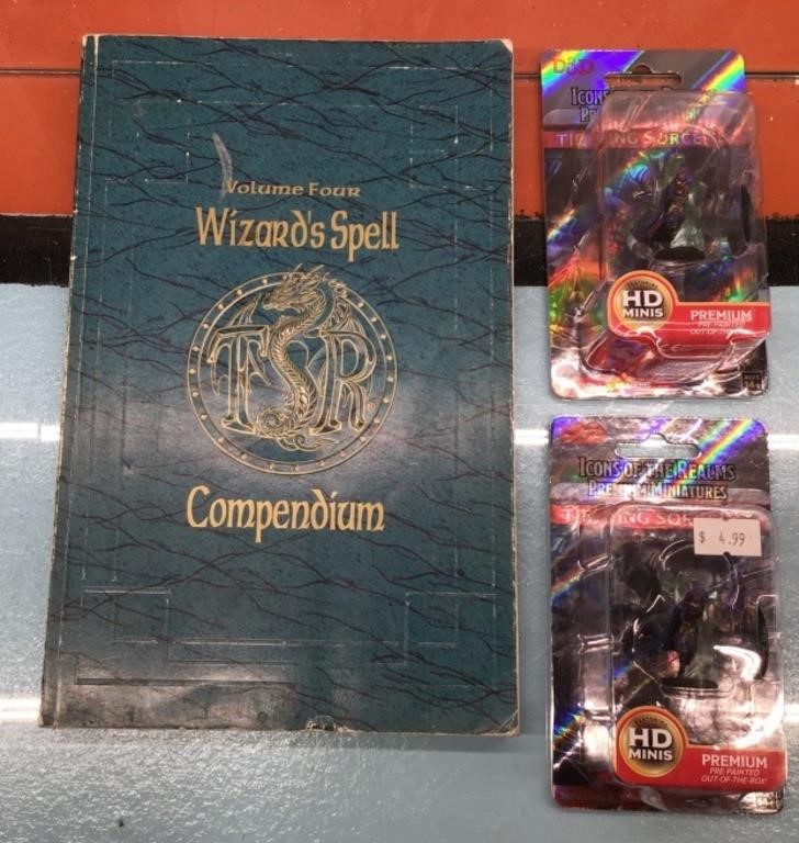 Dungeons & Dragons Wizard's Spell & minifigures