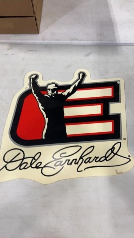 Dale Earnhardt hanging sign.