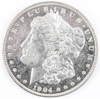 Coin 1904-O Morgan Silver Dollar B.U.  DMPL
