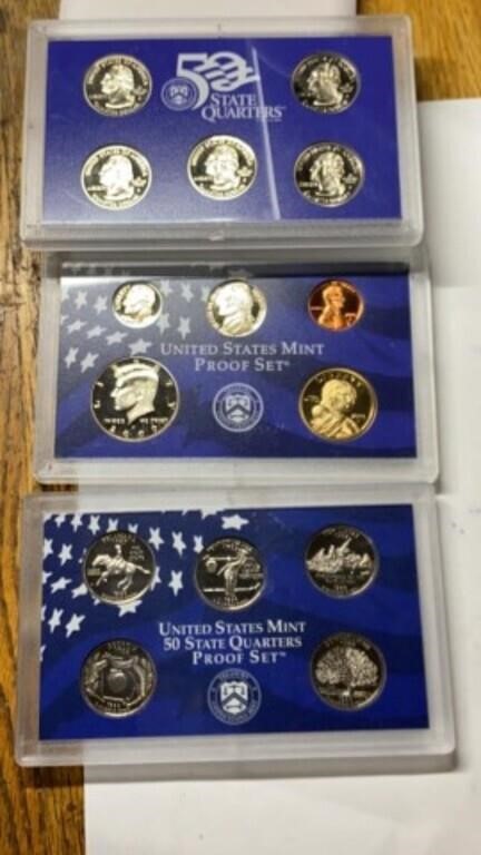 1999 State Quarters & 2000 US Mint Proof Sets