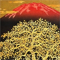 Hajime Namiki Tree and Mount Fuji