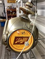 26" Schlitz beer light/clock