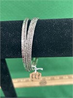 Sterling bangle bracelet