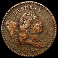 1794 Liberty Cap Half Cent NICELY CIRCULATED