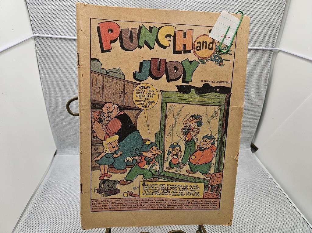 PUNCH AND JUDY SOLD AS IS