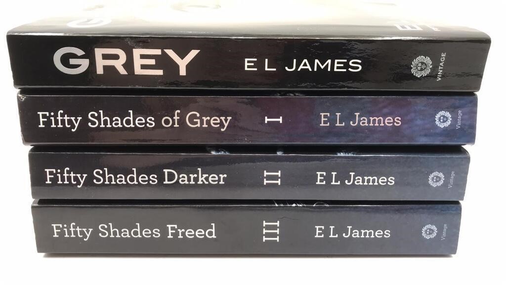 4 El James Grey Series Paperback Books