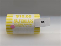 Roll 2022-P UNC JFK Half $1 Dollars