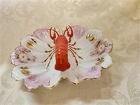 Joseph Schatchel Porcelain Divided Lobster Dish