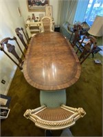 Karges Dining Table w/ 8 Chairs