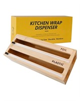 lot of 2 Foil and Plastic Wrap Organizer, 2 in 1