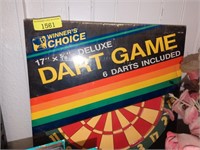 Deluxe dart board